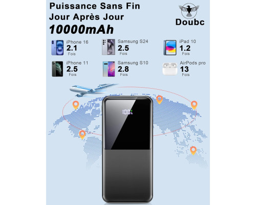 Портативний зарядний пристрій Doubc PowerBank 22,5 Вт
