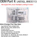 Ксеноновий D1S 35W HID блок розпалювання фар 89035113 LAD5GL