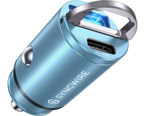 Автомобільний зарядний пристрій Syncwire 90 Вт USB C PD 45 Вт та QC 45 Вт