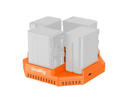Зарядний пристрій SmallRig NP-F для камери на 4 канали