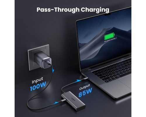 Концентратор USB-C 6 в 1 UGREEN