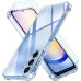 Прозорий чохол для Samsung Galaxy A25 5G + 3 захисних скла