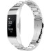 Змінний ремінець з нержавіючої сталі для фітнес-годинника Fitbit Charge 2