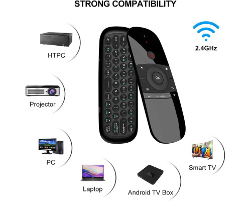Пульт дистанційного керування WeChip W1 Air Mouse із клавіатурою