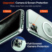 Прозорий магнітний чохол ivoler для iPhone 11 Pro