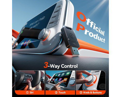Бездротовий адаптер Apple CarPlay Cleviton