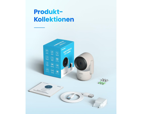 Камера VEEZOOM 4MP WLAN для приміщень 2.4G WiFi