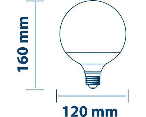 Світлодіодна лампа VELAMP G120 Goccia SMD, 20 Вт/2000лм