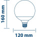 Світлодіодна лампа VELAMP G120 Goccia SMD, 20 Вт/2000лм