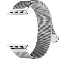 Ремінець для годинника сумісний з Apple Watch (срібний)