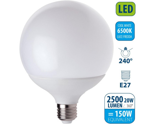 Світлодіодна лампа VELAMP G120 Goccia SMD, 20 Вт/2000лм