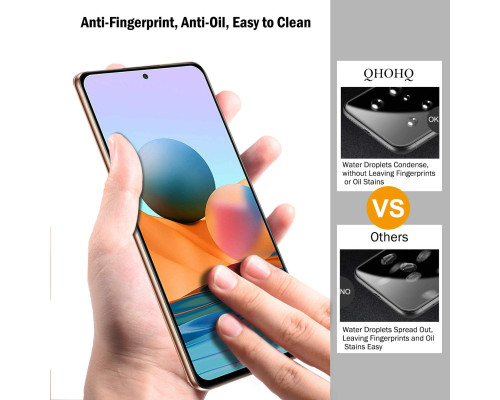 Захисна плівка для екрану QHOHQ з 3 частин для Xiaomi Redmi Note 10 Pro/Note 10 Pro MAX