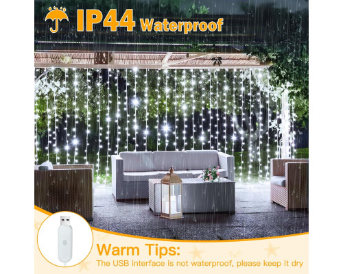 Гірлянда Ollny Curtain Lights 2х2м