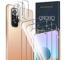 Захисна плівка для екрану QHOHQ з 3 частин для Xiaomi Redmi Note 10 Pro/Note 10 Pro MAX