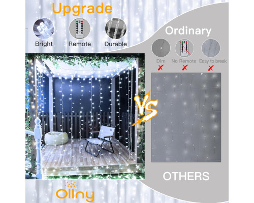 Гірлянда Ollny Curtain Lights 2х2м