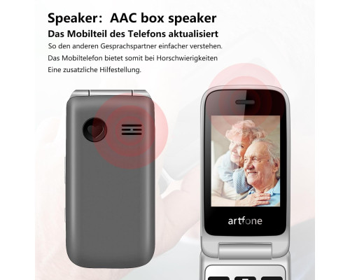Розкладний мобільний телефон Artfone F30 4G