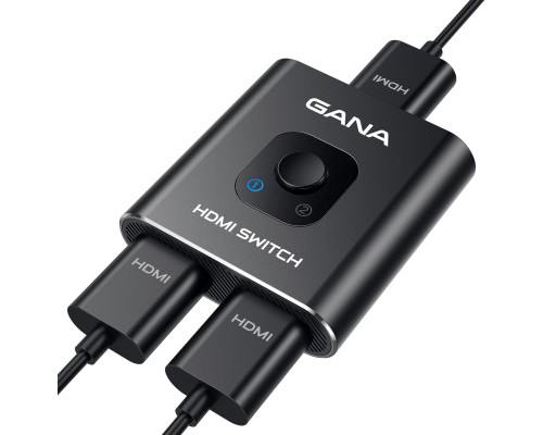 Перемикач HDMI GANA 4K для мультимедійних пристроїв