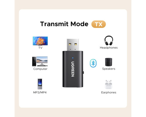 2 в 1 Bluetooth-передавач та приймач
