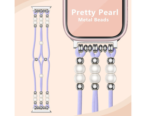 Браслет Ominllert Solo Loop Beads сумісний із Apple Watch