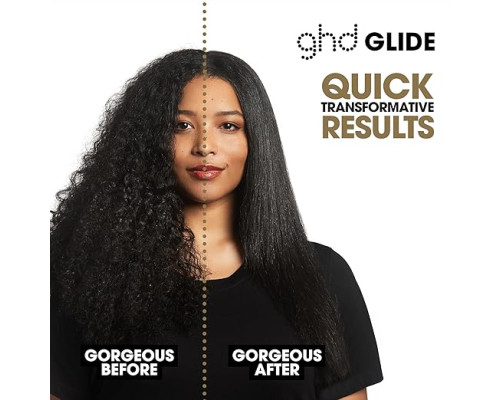 Професійна розгладжувальна фен-щітка GHD Glide / керамічний випрямляч для волосся та стайлер
