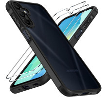 Чохол ivoler 3 в 1 для Samsung A16 5G з двома загартованим склом