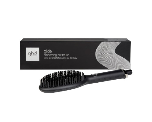Професійна розгладжувальна фен-щітка GHD Glide / керамічний випрямляч для волосся та стайлер
