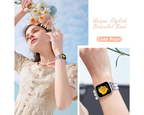 Браслет Ominllert Solo Loop Beads сумісний із Apple Watch