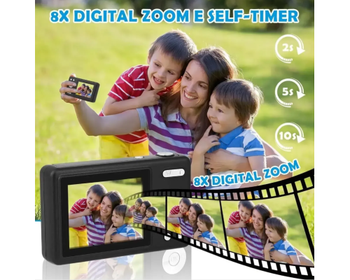 Цифрова камера Euakee Digital Camera 2.7K 48MP