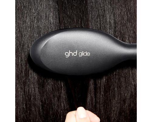 Професійна розгладжувальна фен-щітка GHD Glide / керамічний випрямляч для волосся та стайлер