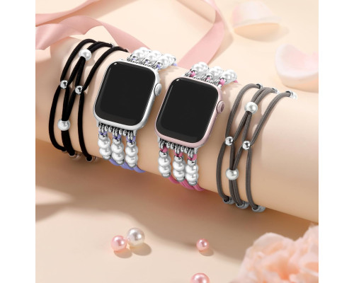 Браслет Ominllert Solo Loop Beads сумісний із Apple Watch