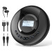 Портативний CD-програвач Bluetooth 5.2 з FM-радіо та записом REC
