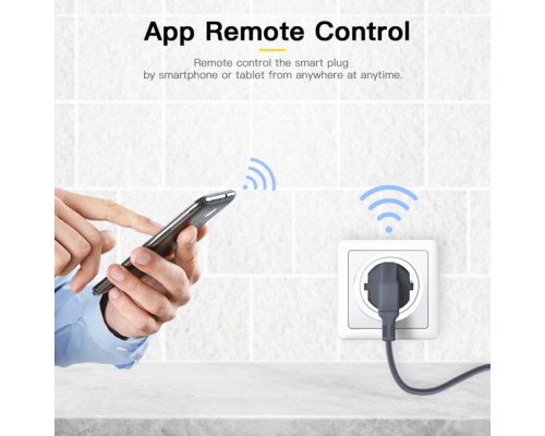 Розумна домашня розетка Tuya WiFi 16A