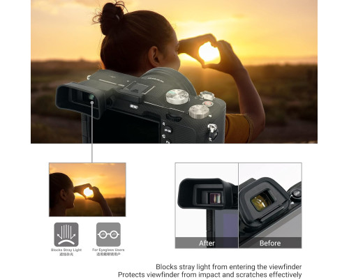 Подовжений наочник камери KIWIFOTOS для Sony A7C