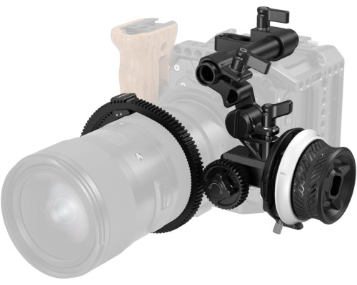 Компактний Follow Focus SmallRig 3010C з A/B-стопами та ременем для кільця шестерні (до 114 мм)