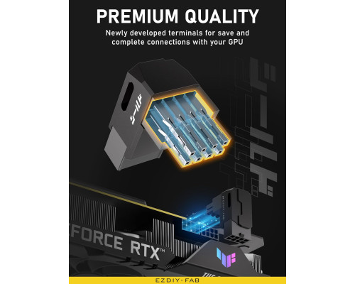 Адаптер живлення EZDIY-FAB Shield Series для відеокарт