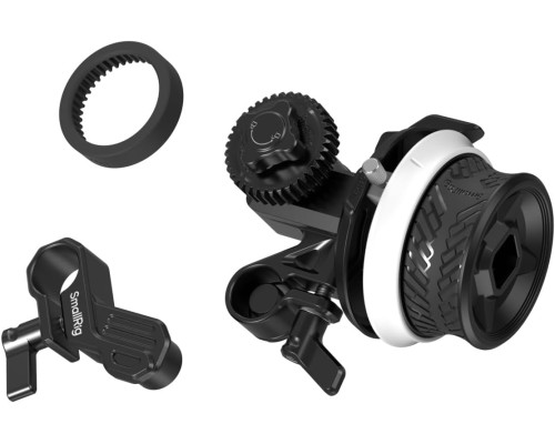 Компактний Follow Focus SmallRig 3010C з A/B-стопами та ременем для кільця шестерні (до 114 мм)