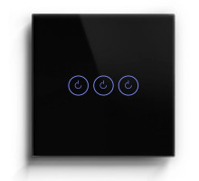 3-х канальний (з нейтраллю) вимикач світла Bseed Smart Wifi