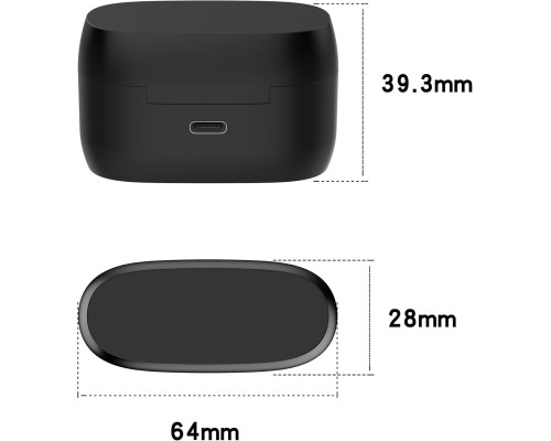 Зарядний чохол для бездротових навушників Jabra Elite 4 Active BT