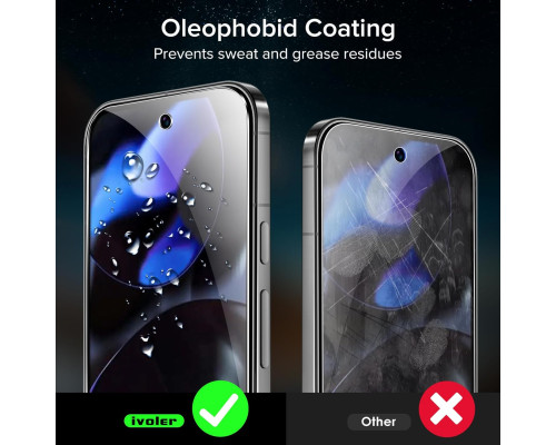 Прозорий чохол для Google Pixel 9 / Google Pixel 9 Pro + 3 захисні скла