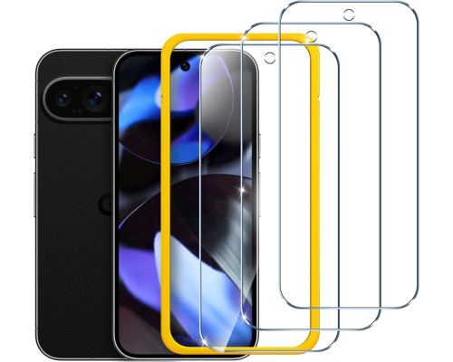 Прозорий чохол для Google Pixel 9 / Google Pixel 9 Pro + 3 захисні скла