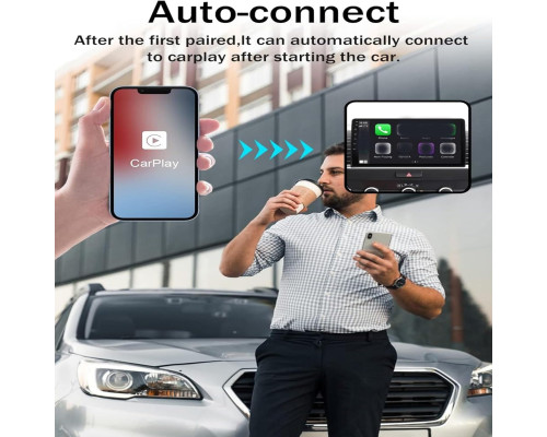 Автомобільний адаптер HOLEPLUS для бездротового CarPlay