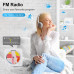 Портативний CD-плеєр KC-718 з Bluetooth та акумулятором 2600 мАг
