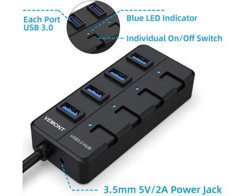 USB-концентратор Powered USB 3.0