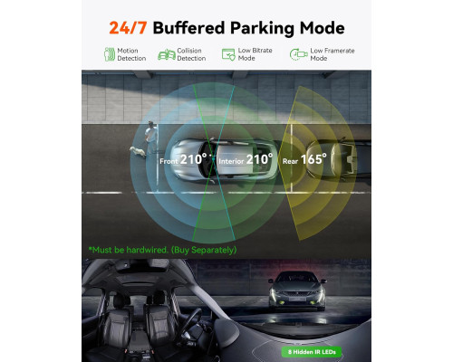 Відеореєстратор Vantrue E360 ACE