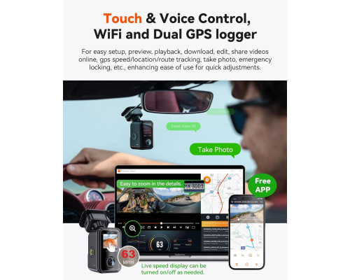 Відеореєстратор Vantrue E360 ACE