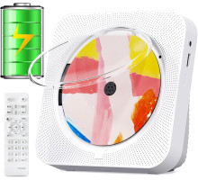 Портативний CD-плеєр KC-718 з Bluetooth та акумулятором 2600 мАг
