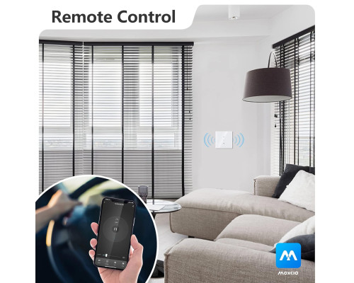 Розумний перемикач для ролети Maxcio WiFi з підтримкою Alexa