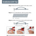 Упаковка із 10 ручок для кухонних шаф із нержавіючої сталі 192 мм