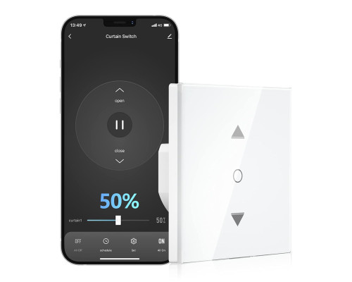 Розумний перемикач для ролети Maxcio WiFi з підтримкою Alexa