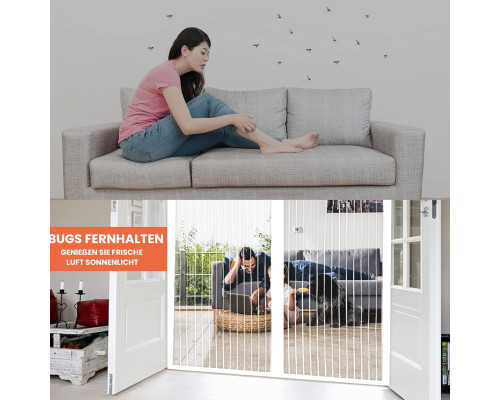 Магнітна москітна сітка DIKER Fly 120 x 240 см